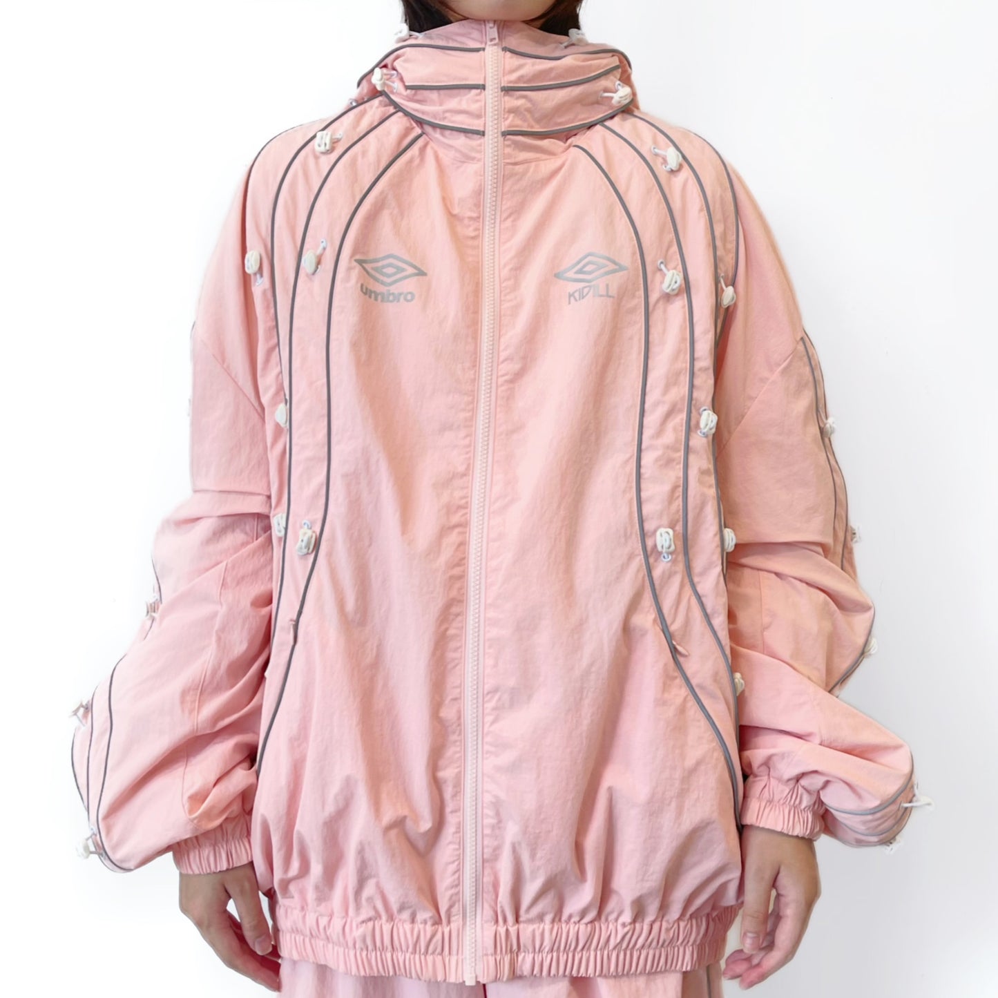 KIDILL × UMBRO COLLABORATION  WIZARD TRACKJACKET / PINK / コラボレーショントラックジャケット