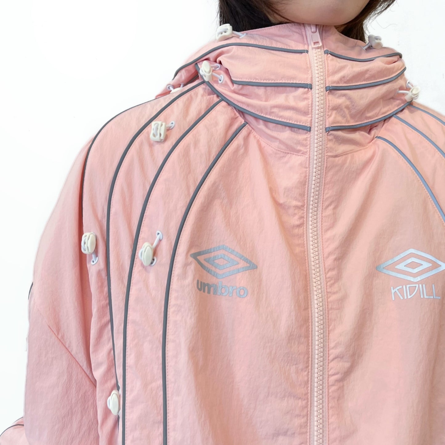 KIDILL × UMBRO COLLABORATION  WIZARD TRACKJACKET / PINK / コラボレーショントラックジャケット