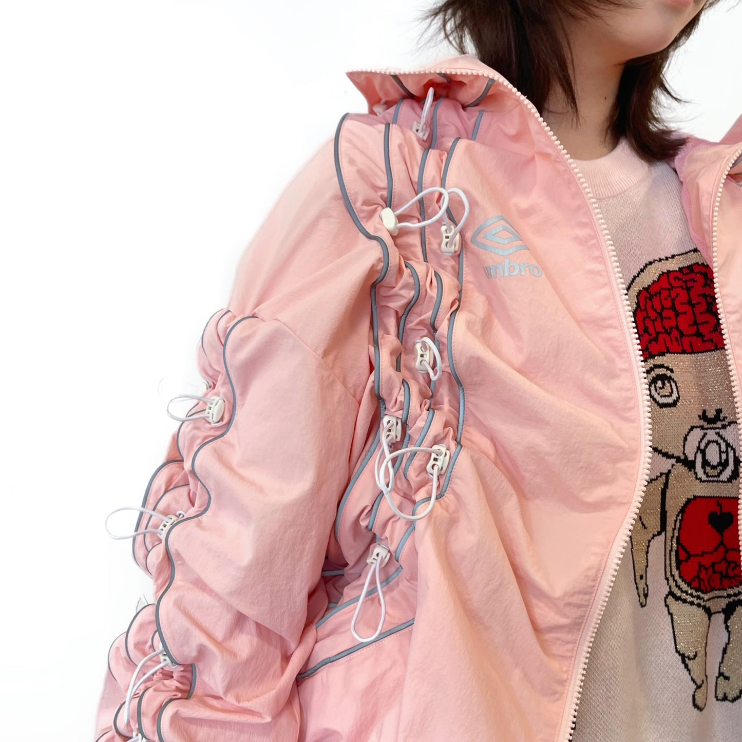 KIDILL × UMBRO COLLABORATION  WIZARD TRACKJACKET / PINK / コラボレーショントラックジャケット