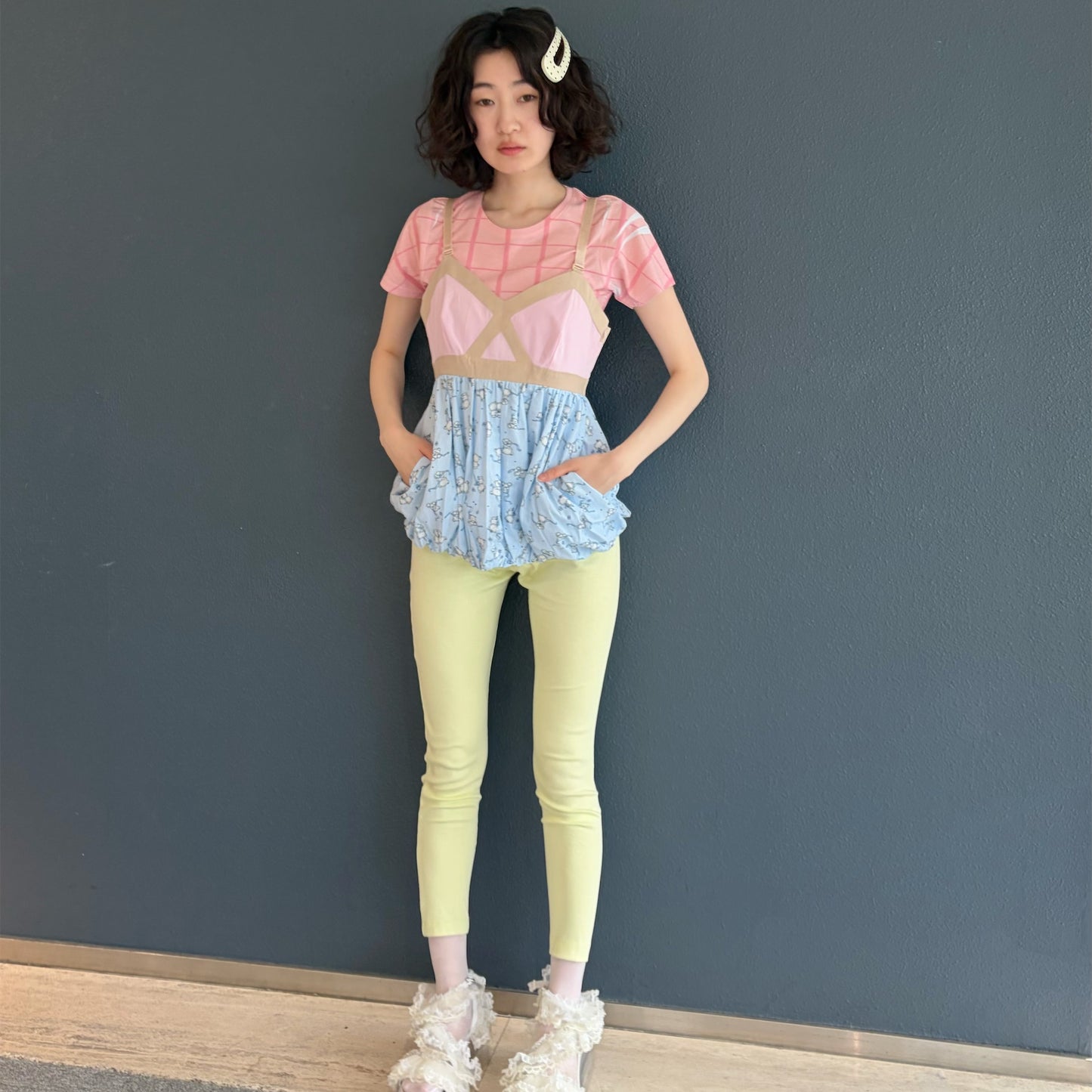 BABY BUBBLE TOP / MULTI / ベイビーバブルトップ