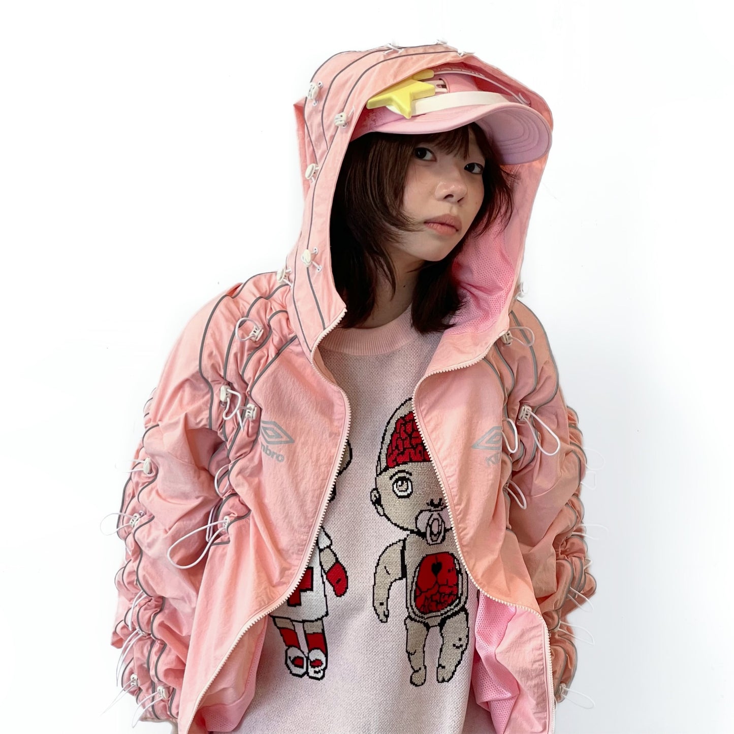 KIDILL × UMBRO COLLABORATION  WIZARD TRACKJACKET / PINK / コラボレーショントラックジャケット