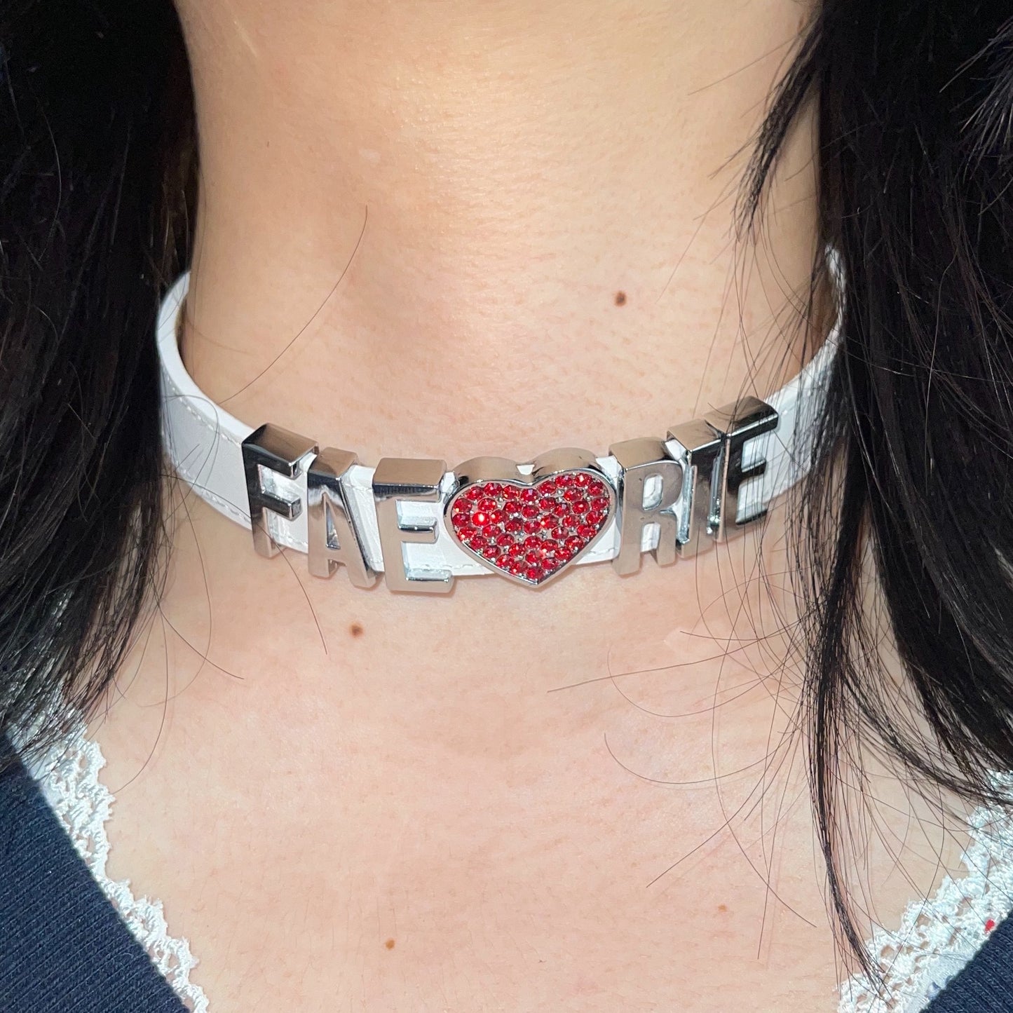 [F.E.E.S] faerie cubic charm choker / white / キュービックチャームチョーカー