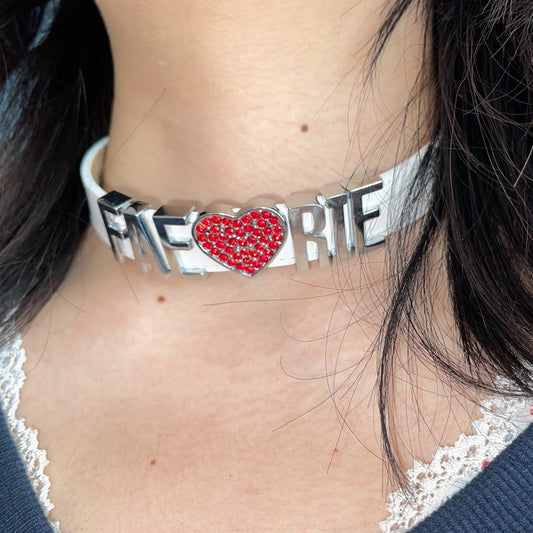 [F.E.E.S] faerie cubic charm choker / white / キュービックチャームチョーカー