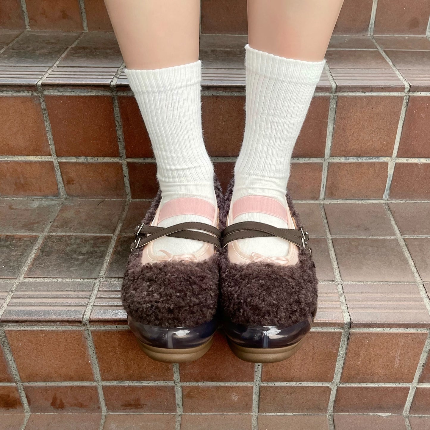 NEW JEWELRY FUR BALLET / MOCA / ファーバレエシューズ