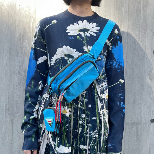 2WAY WAIST POUCH / BLUE / 2WAYウエストポーチ