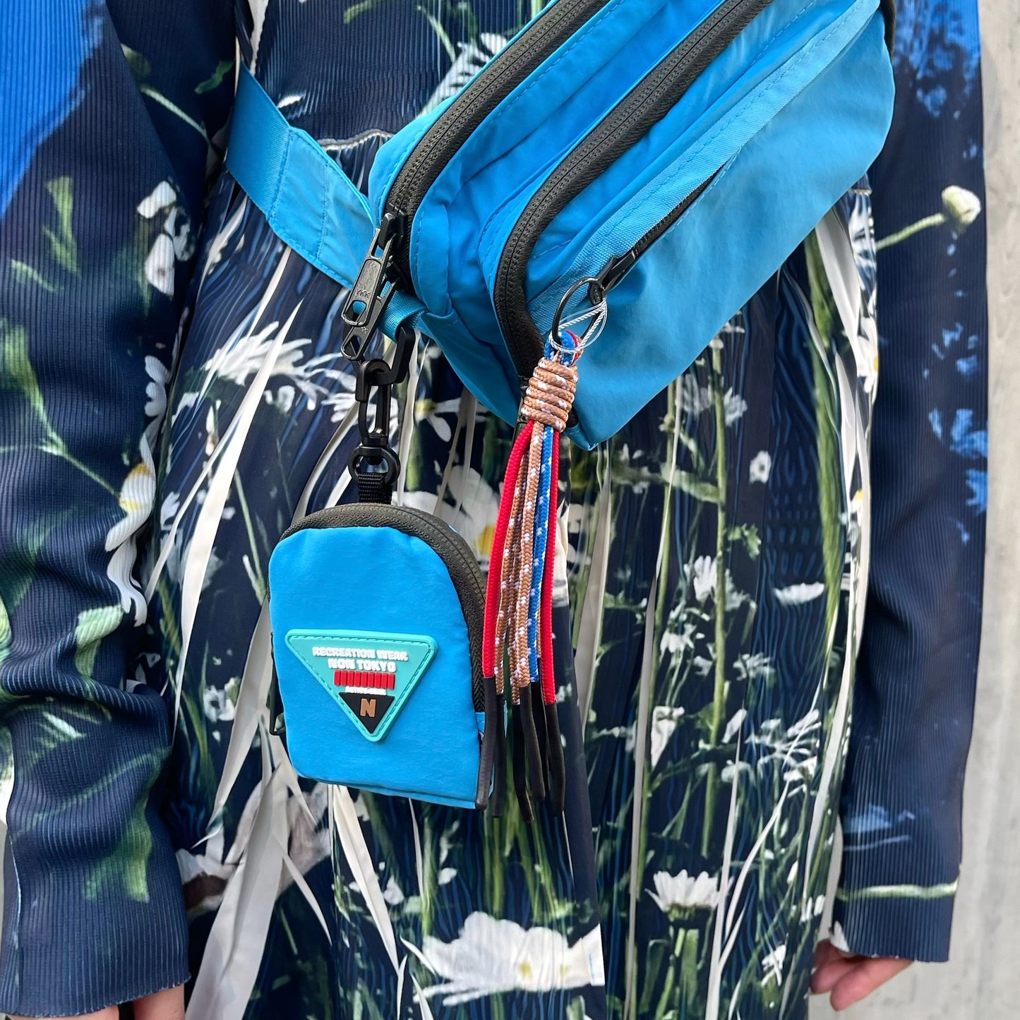 2WAY WAIST POUCH / BLUE / 2WAYウエストポーチ