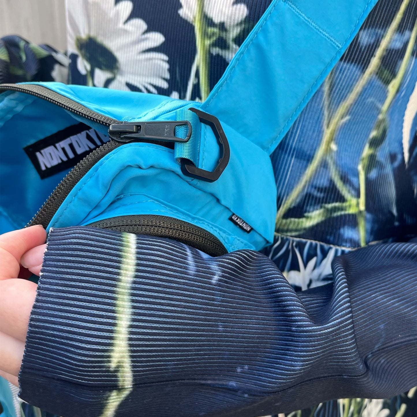 2WAY WAIST POUCH / BLUE / 2WAYウエストポーチ