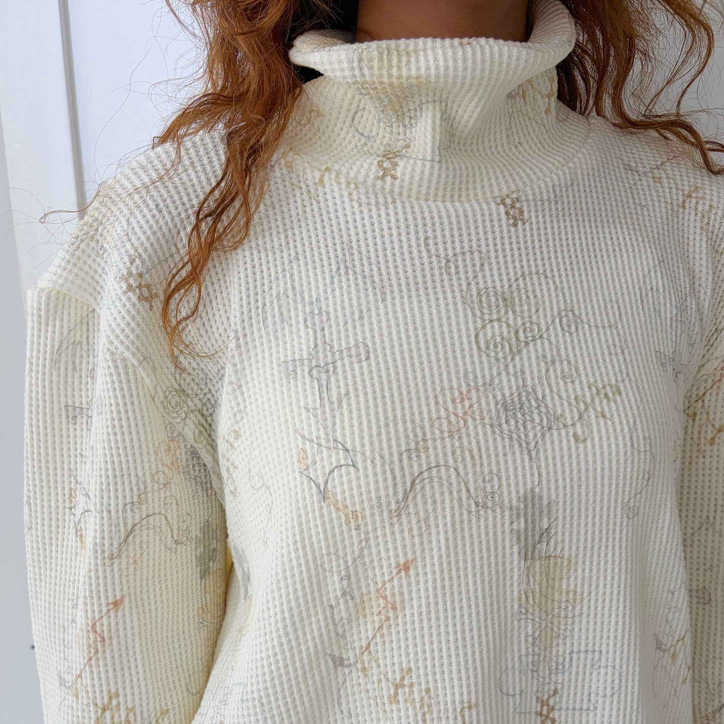 【Collabolation with Lee Haesun】Haesun High neck / ivory / ハイネックトップ