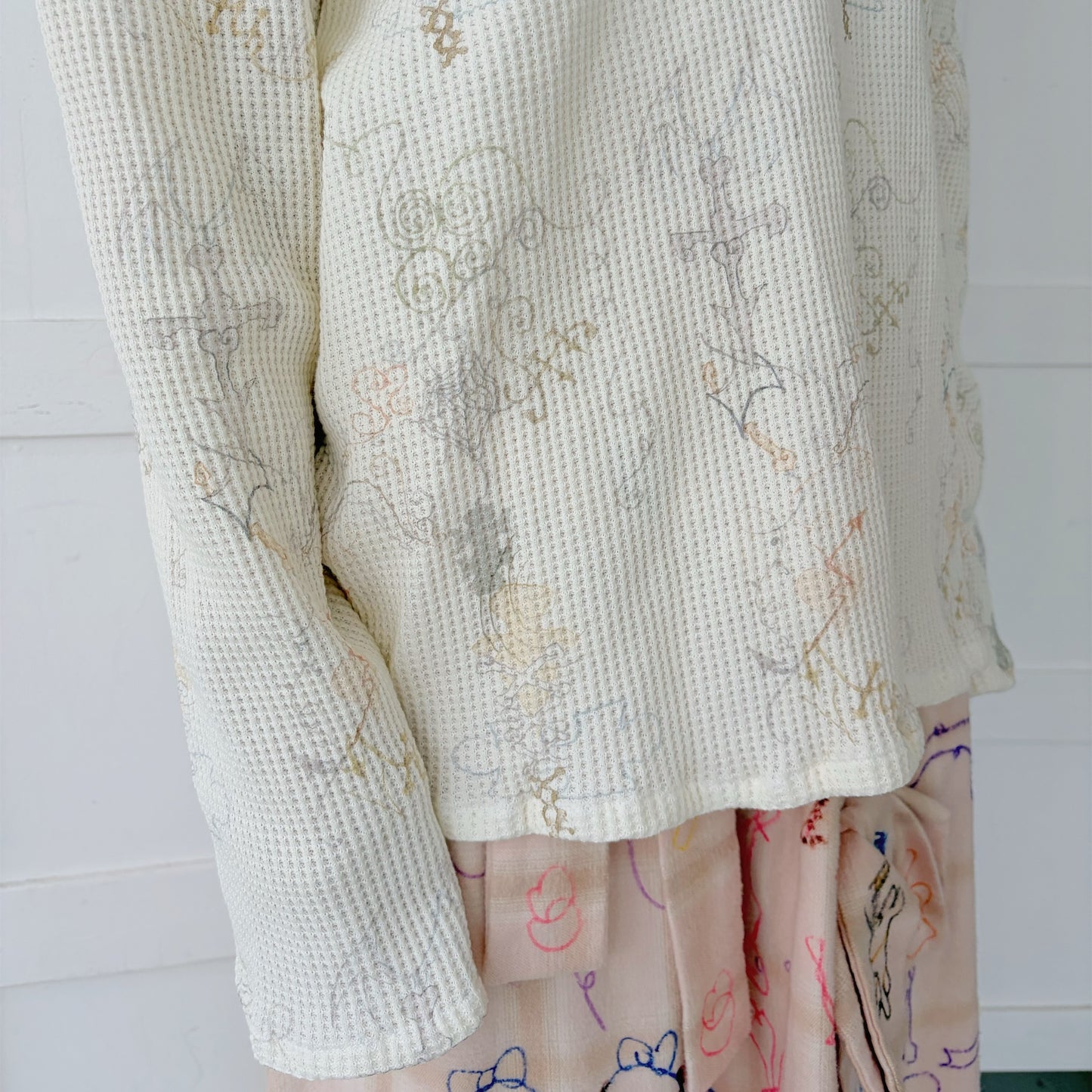 【Collabolation with Lee Haesun】Haesun High neck / ivory / ハイネックトップ