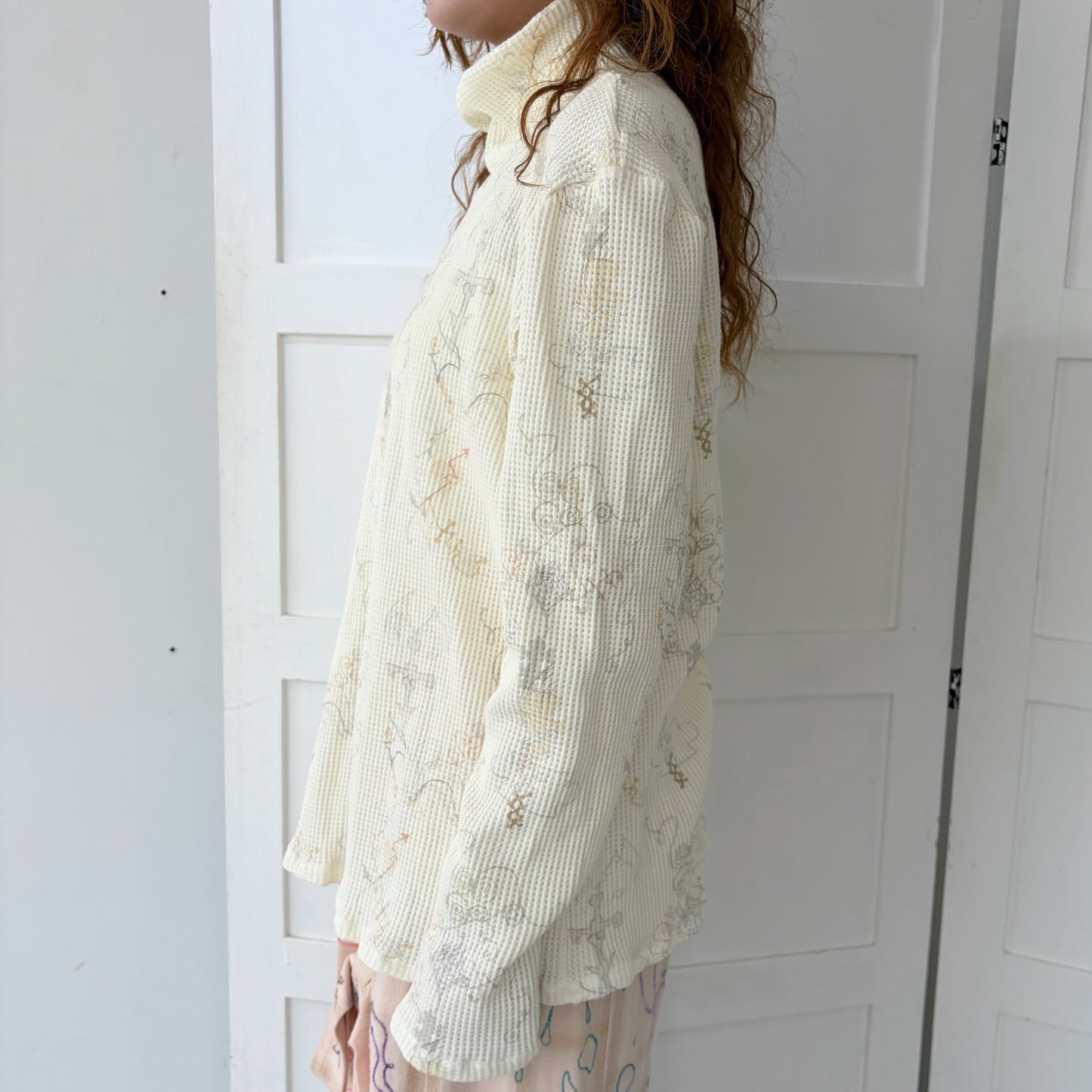 【Collabolation with Lee Haesun】Haesun High neck / ivory / ハイネックトップ
