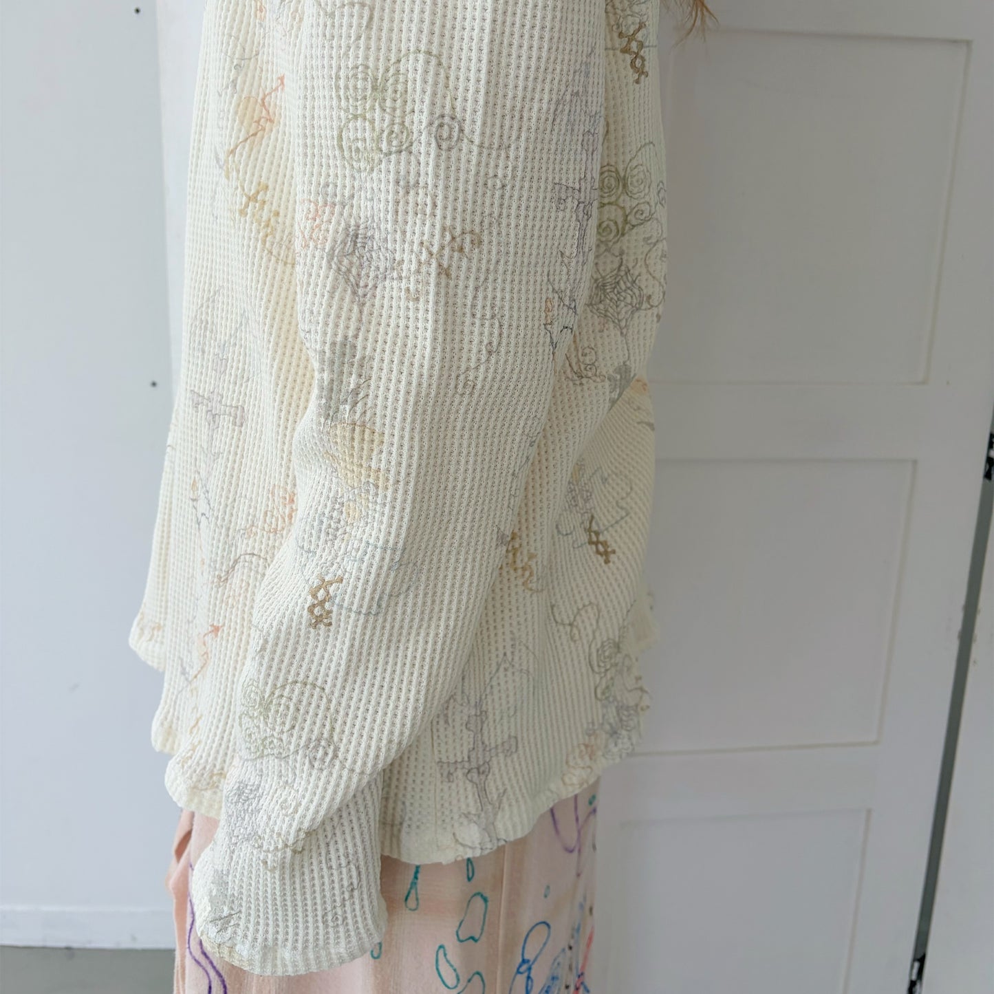 【Collabolation with Lee Haesun】Haesun High neck / ivory / ハイネックトップ