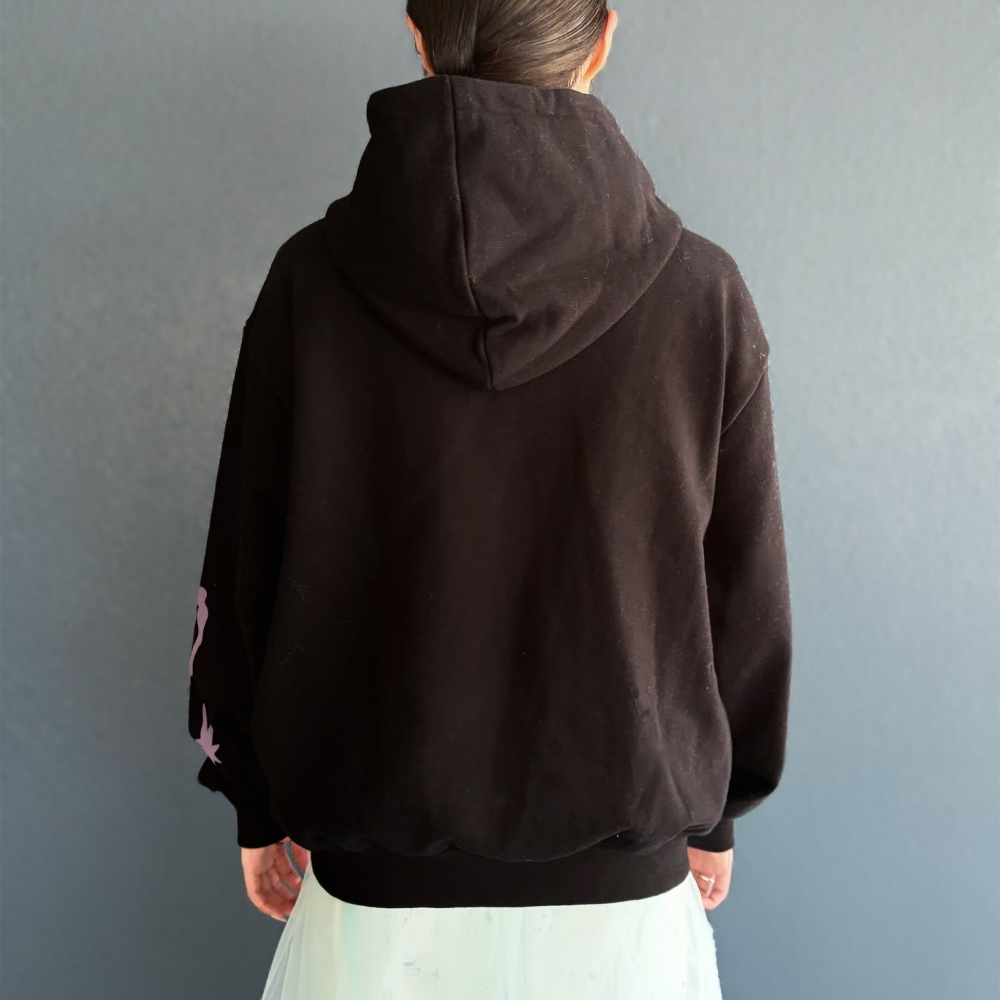 Glow Mushroom Hoodie / Black / グラフィックフーディー