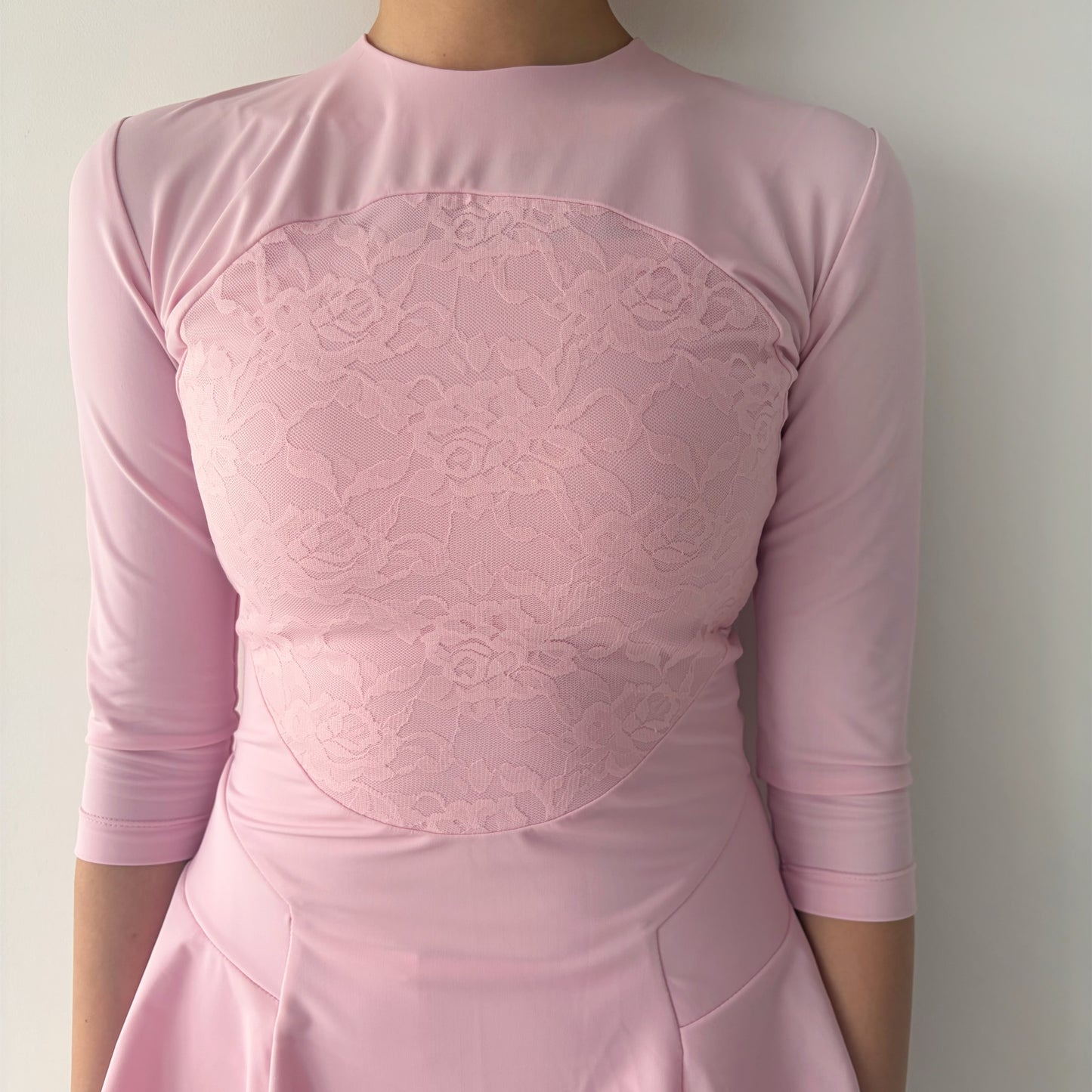 SUPERHERO DRESS / POWDER PINK / ピンクミニドレス