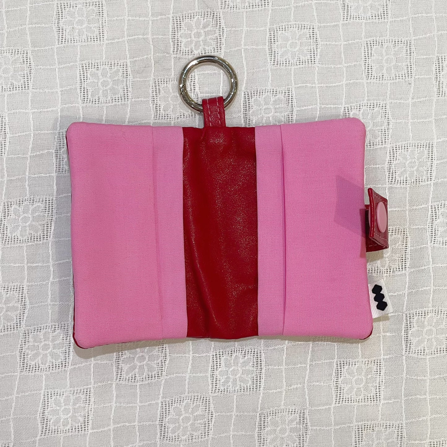 Lucky Card Book / pink x red / カードケース