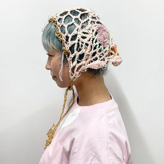 Crocet bandanna / multi / クロシェバンダナ