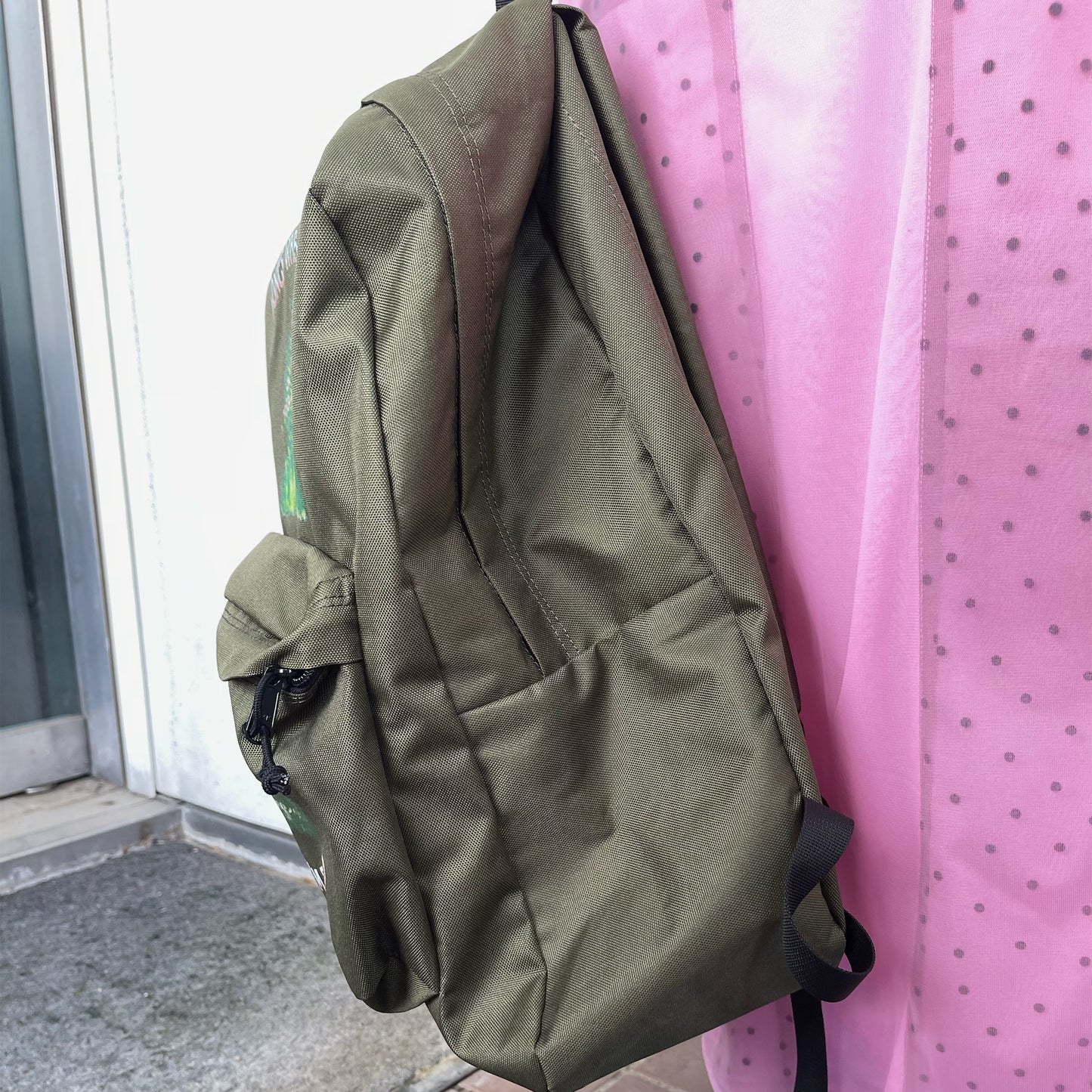 I'M FOUND BACKPACK / KHAKI / グラフィックプリントバックパック