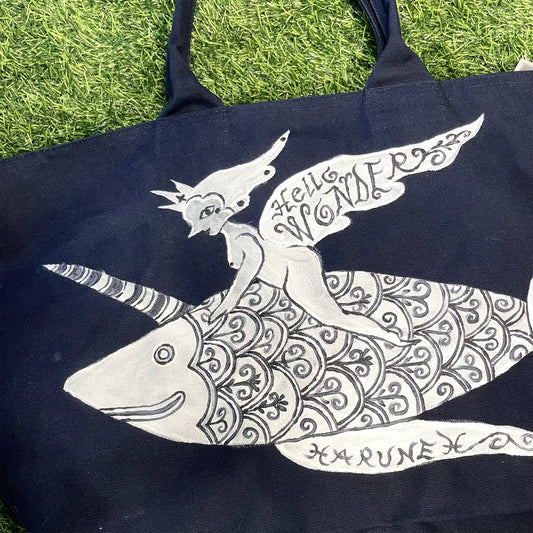 Bag - Fish / NAVY / バッグ
