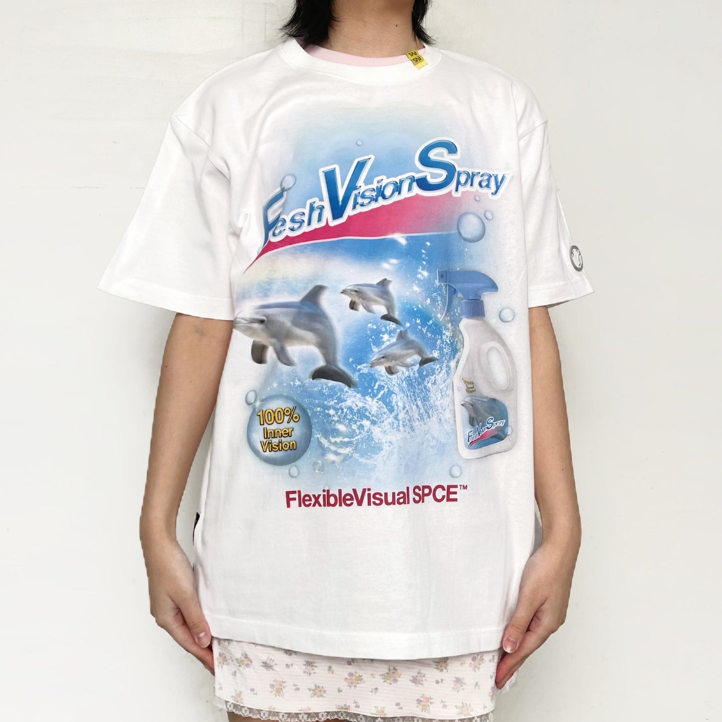 FreshVisionSpray / WHITE / グラフィックTシャツ