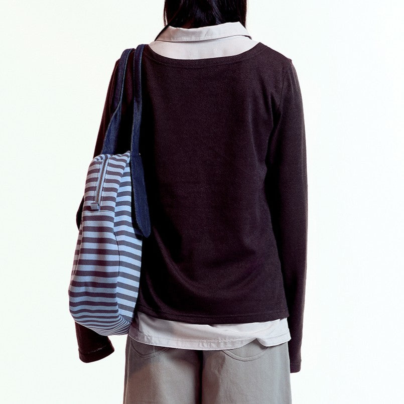 LAYERED SHIRT CARDIGAN / BROWN / レイヤードシャツカーディガン