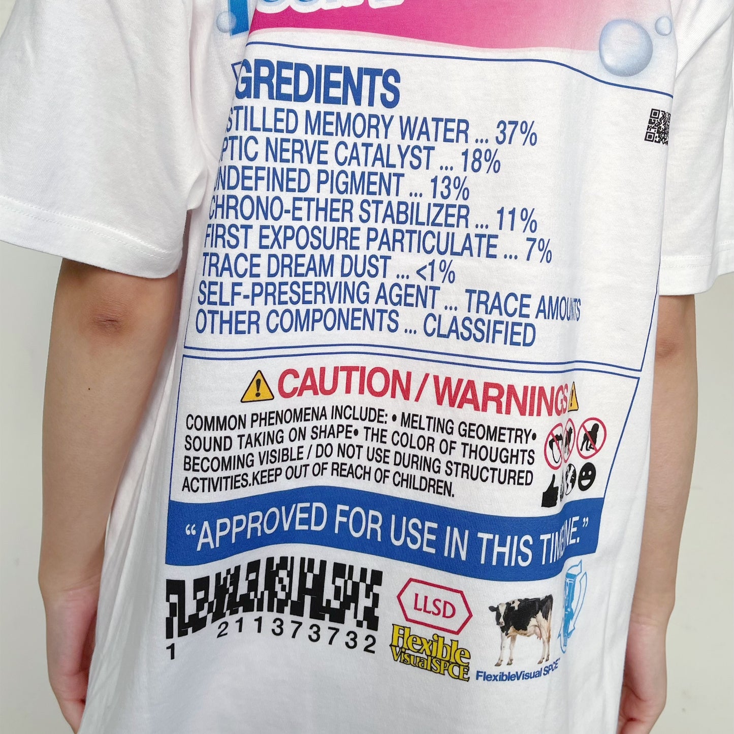 FreshVisionSpray / WHITE / グラフィックTシャツ