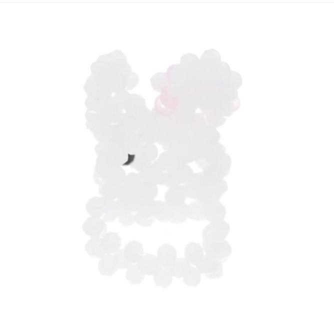 [X YOUNGART] KIDDY Beads Ring / White / ビーズリング