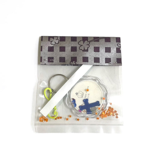 【Xue Tsung-Hsien】original drawing keychain / star sand / キーチェーン