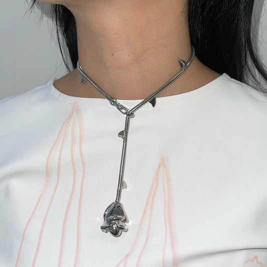 Rosebud Necklace