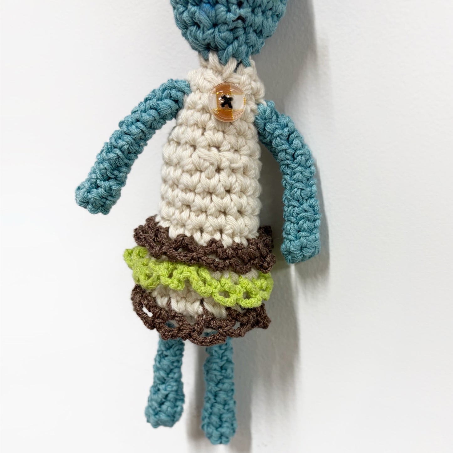 Amigurumi chain / rabbit / 編みぐるみキーチェーン