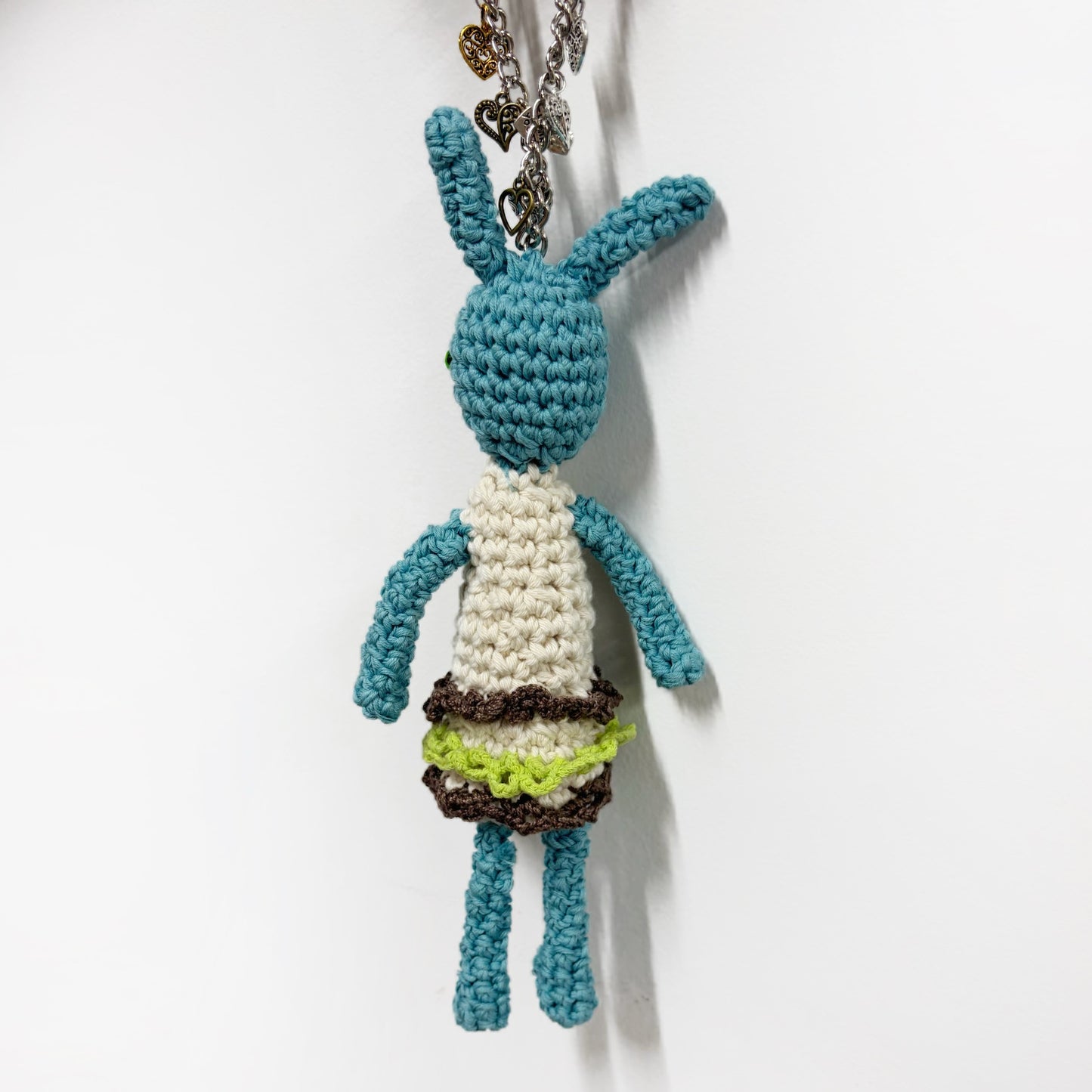 Amigurumi chain / rabbit / 編みぐるみキーチェーン