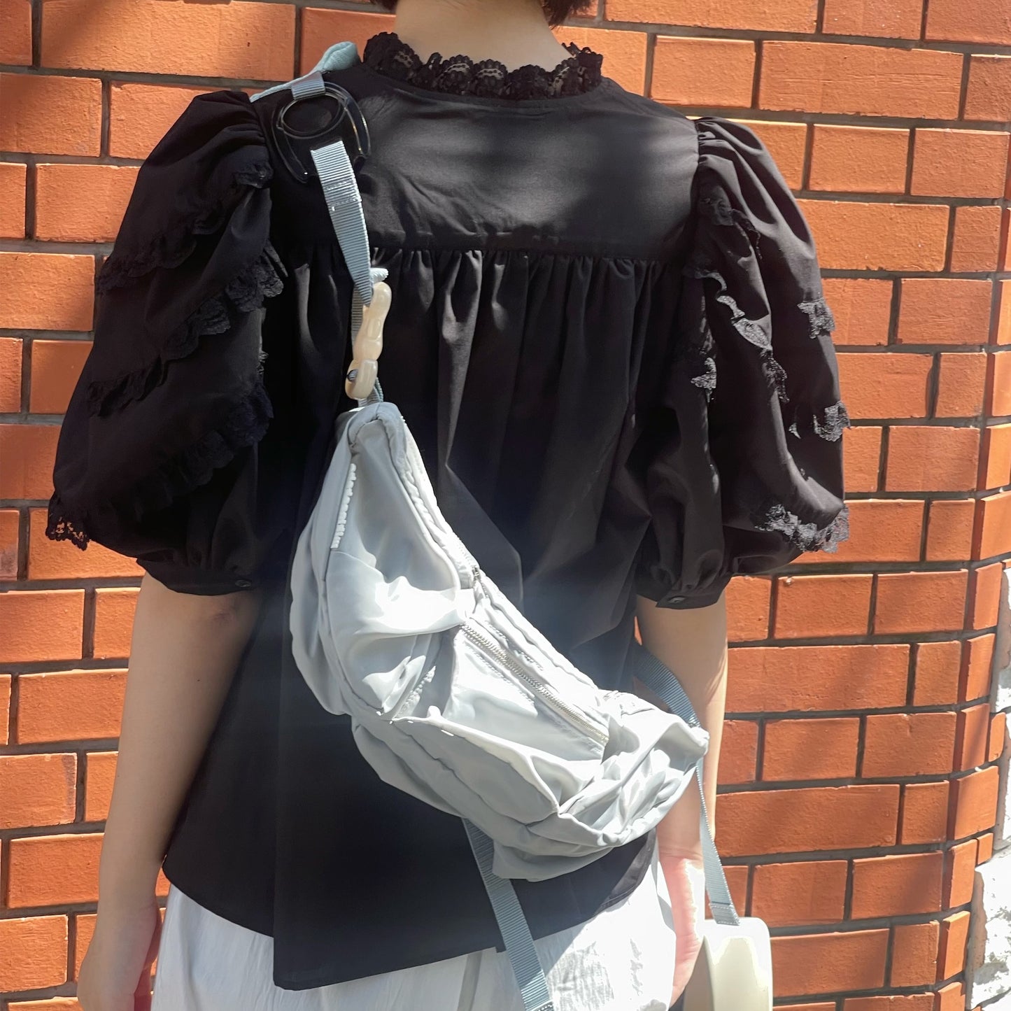 【SHEEP LIMITED】lace blouse / black / レースブラウス