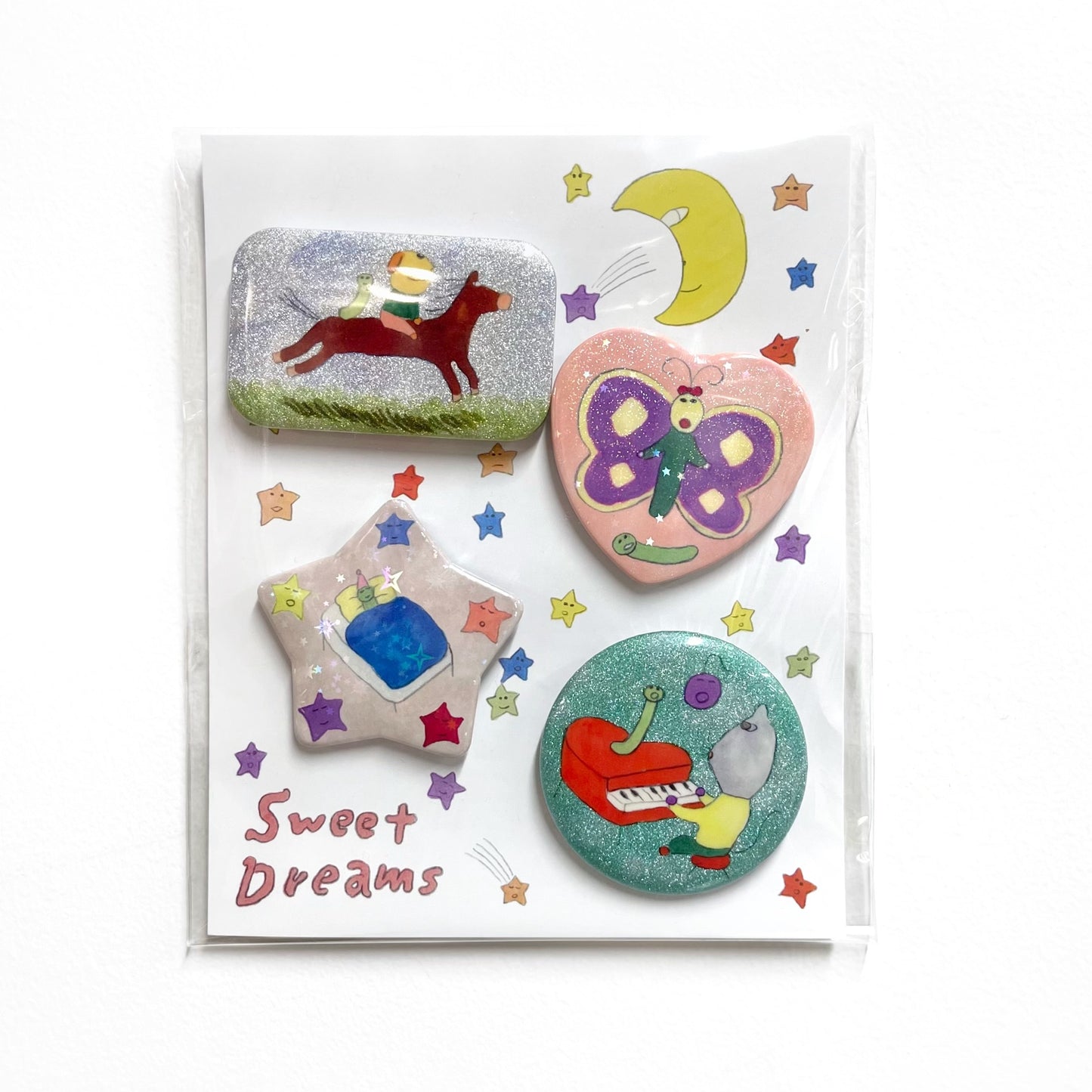 【玉川桜】sweet dreams pin set / バッジセット