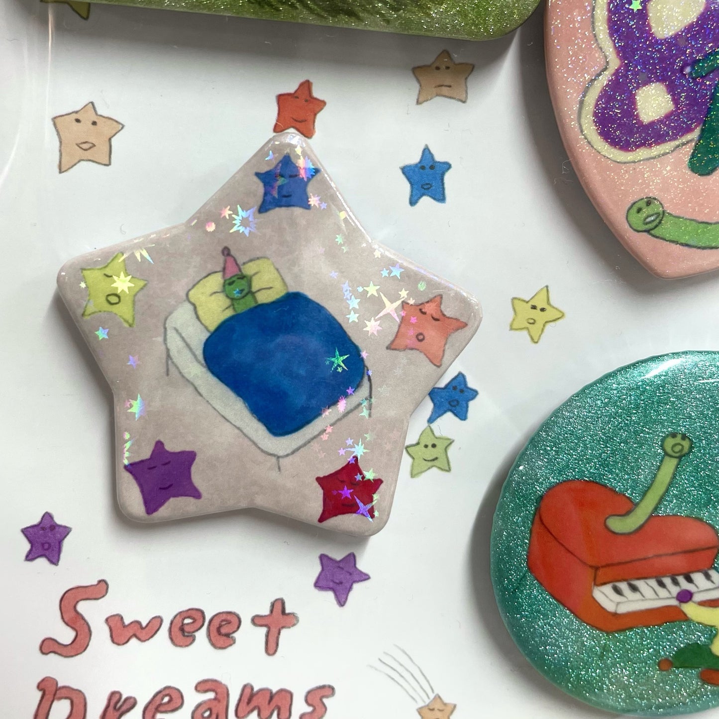 【玉川桜】sweet dreams pin set / バッジセット