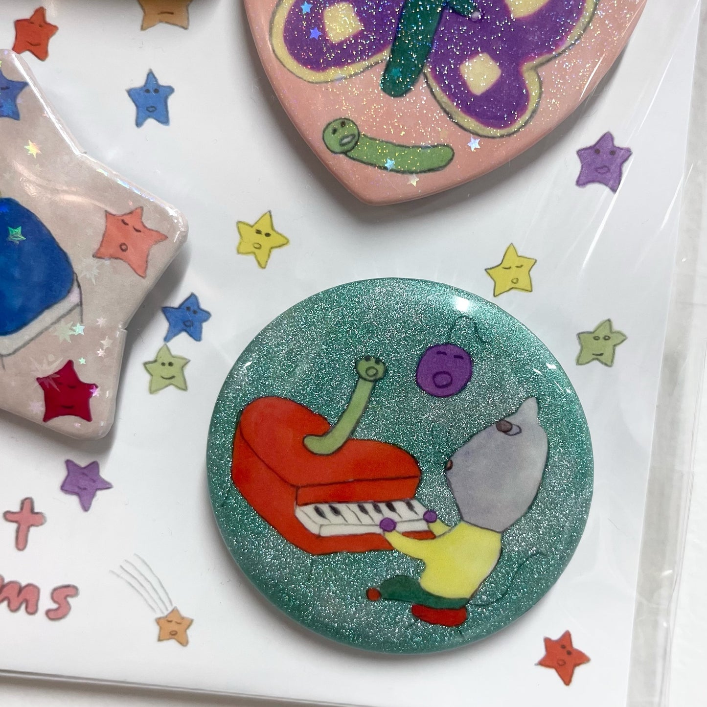 【玉川桜】sweet dreams pin set / バッジセット