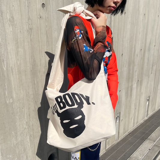 NEW BODY BAG! CHARACTER / WHITE / ショルダーバッグ