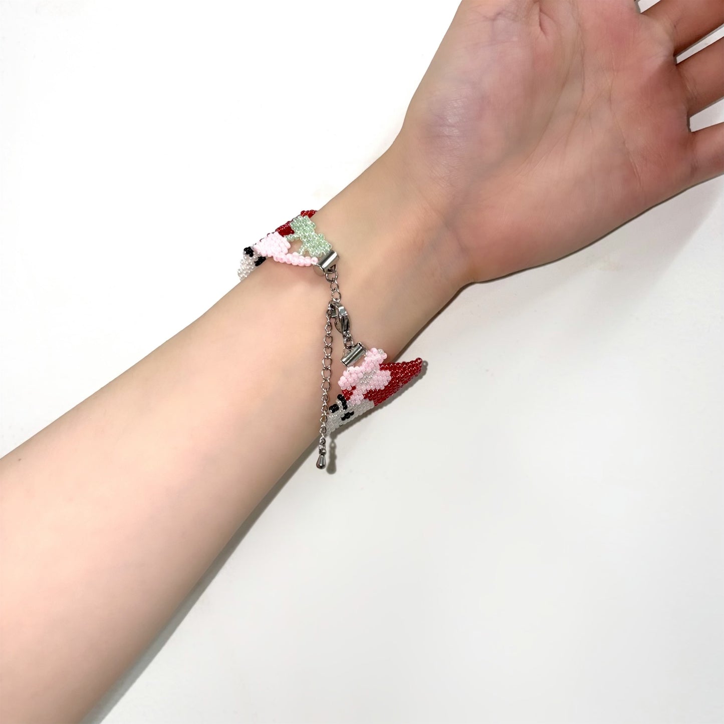 [X YOUNGART] CHERRY PET Beads Bracelet / ビーズブレスレット