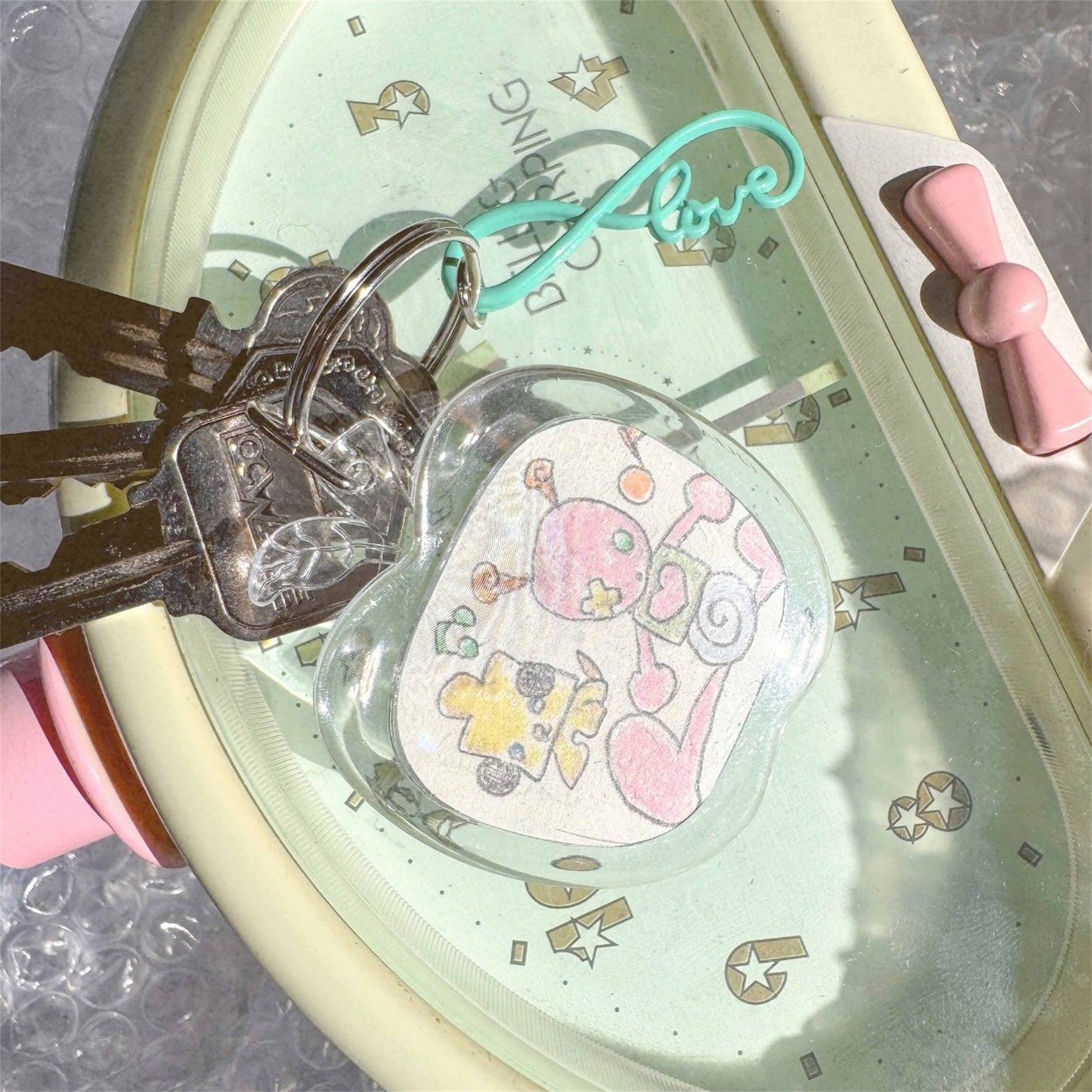 【Xue Tsung-Hsien】original drawing keychain / foolish moves / キーチェーン