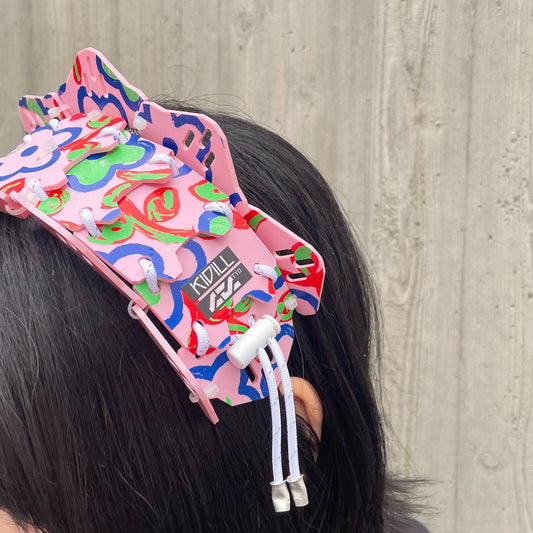 ARMORED HEADDRESS UNIT-03 KIDILL MODEL KIDILL × CTCTYO / PINK FLOWER / ヘッドドレス / 中央庁戦術工芸コラボレーション