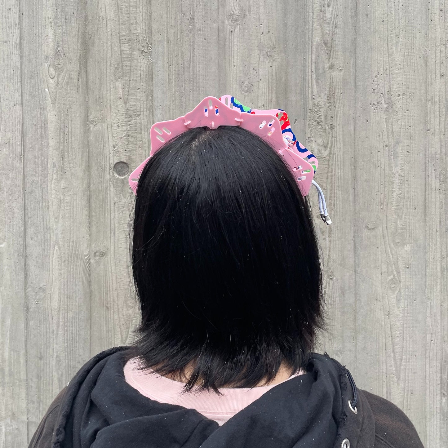 ARMORED HEADDRESS UNIT-03 KIDILL MODEL KIDILL × CTCTYO / PINK FLOWER / ヘッドドレス / 中央庁戦術工芸コラボレーション