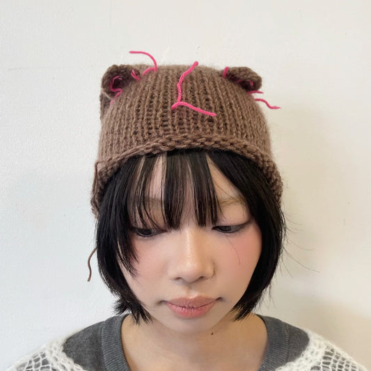HEAD SCARFS / BROWN / ヘッドスカーフ