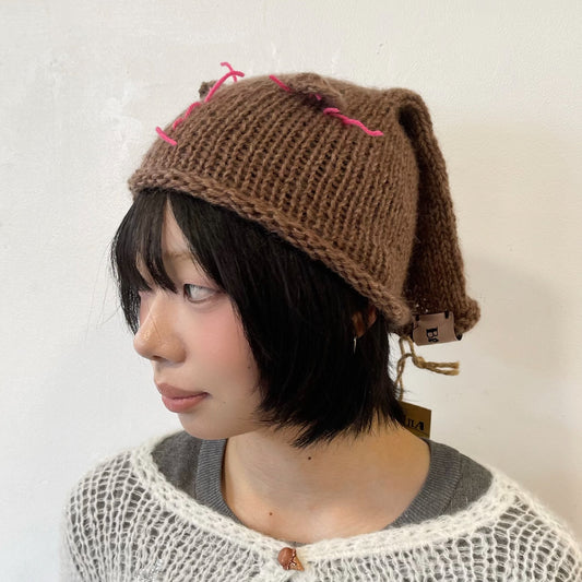 HEAD SCARFS / BROWN / ヘッドスカーフ