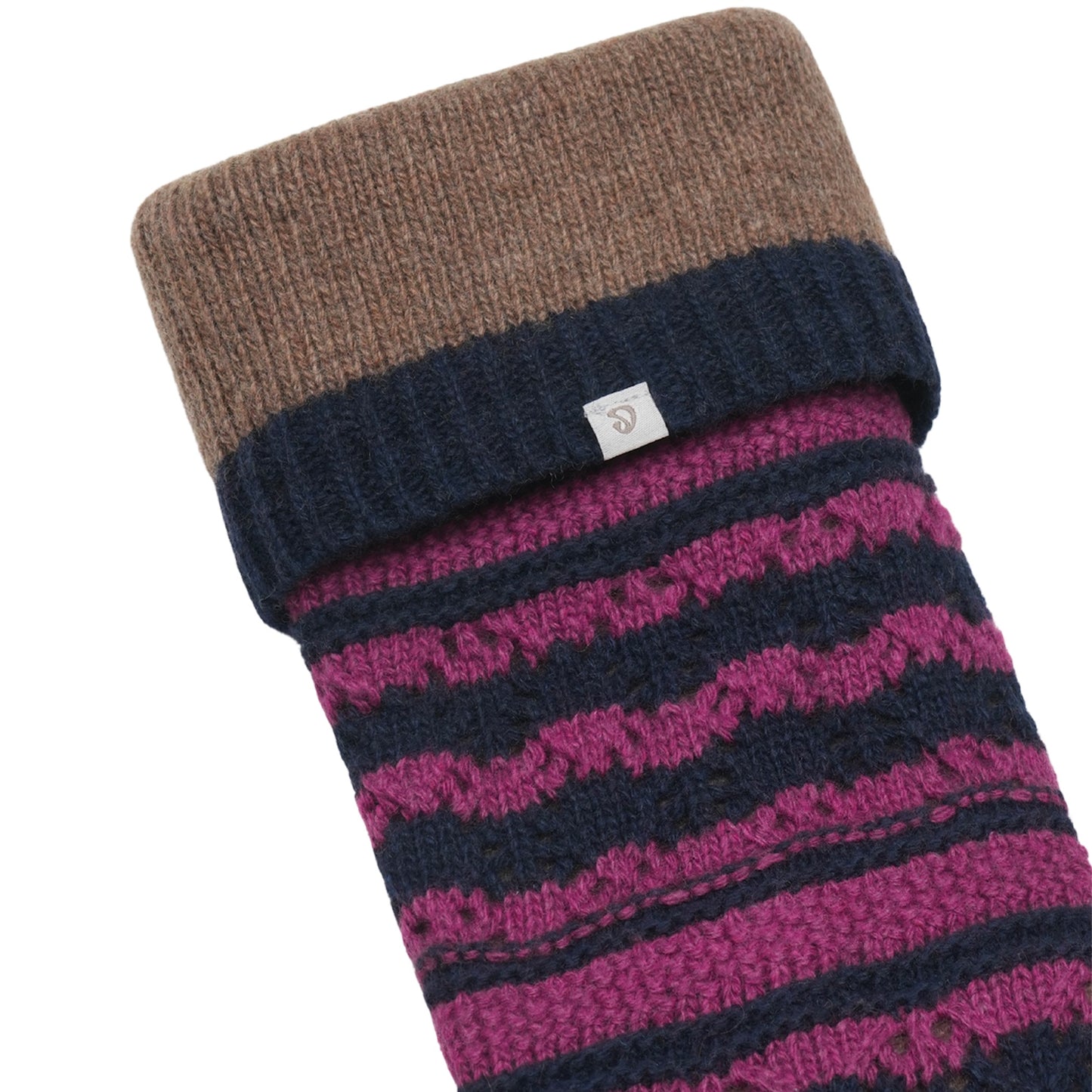 STRIPED MORI KNEE SOCKS / NAVY / ストライプソックス