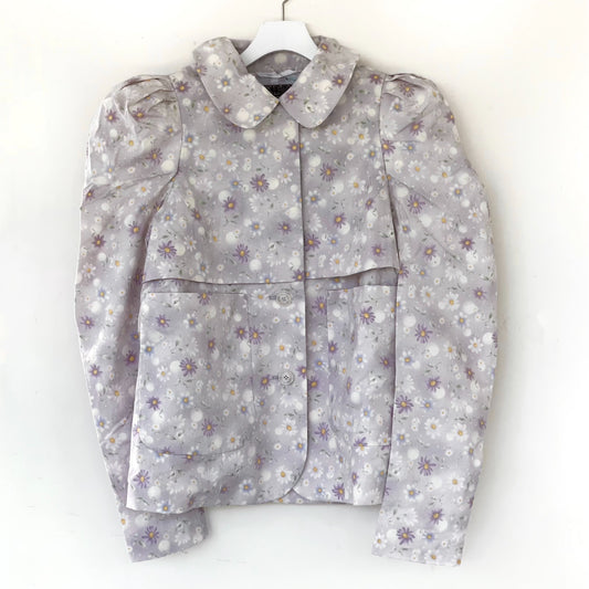 EMMA JACKET / PURPLE / パフスリーブジャケット