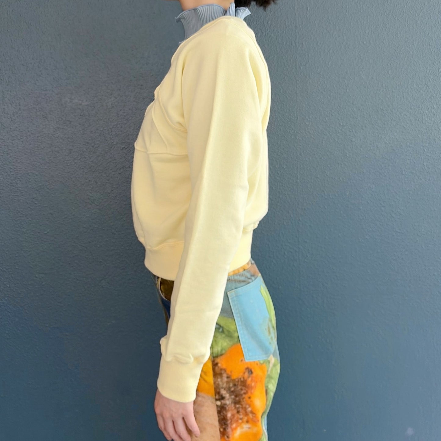 BRA CODE RAGLAN SWEATSHIRT REGULAR / CREAM / グラフィックラグランスウェット