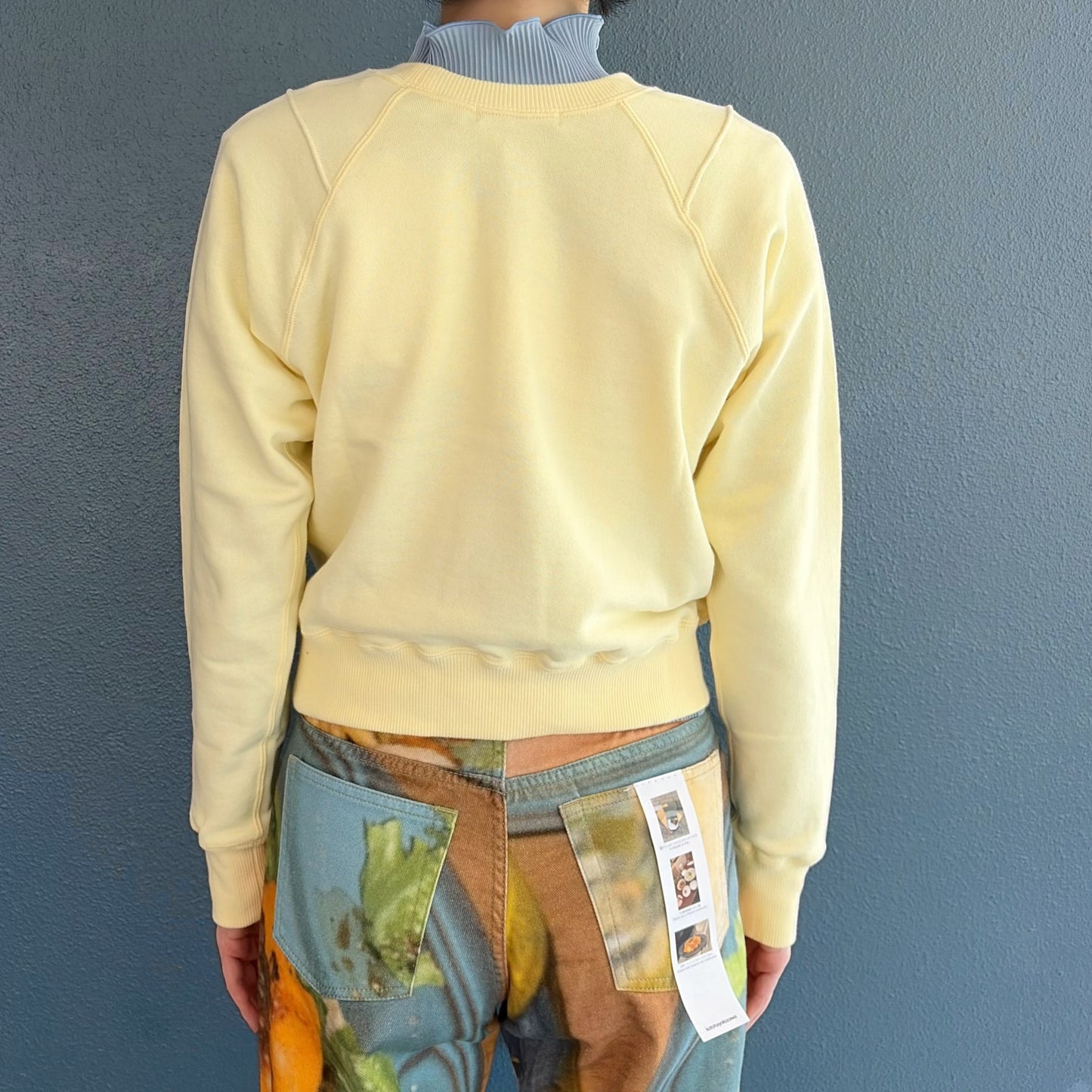 BRA CODE RAGLAN SWEATSHIRT REGULAR / CREAM / グラフィックラグランスウェット
