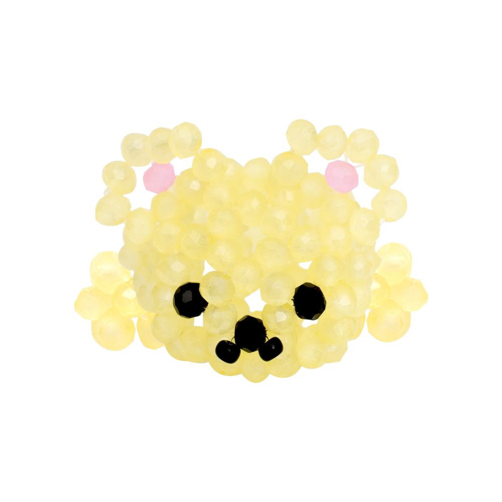 [X YOUNGART] JINI Beads Ring / Yellow / ビーズリング