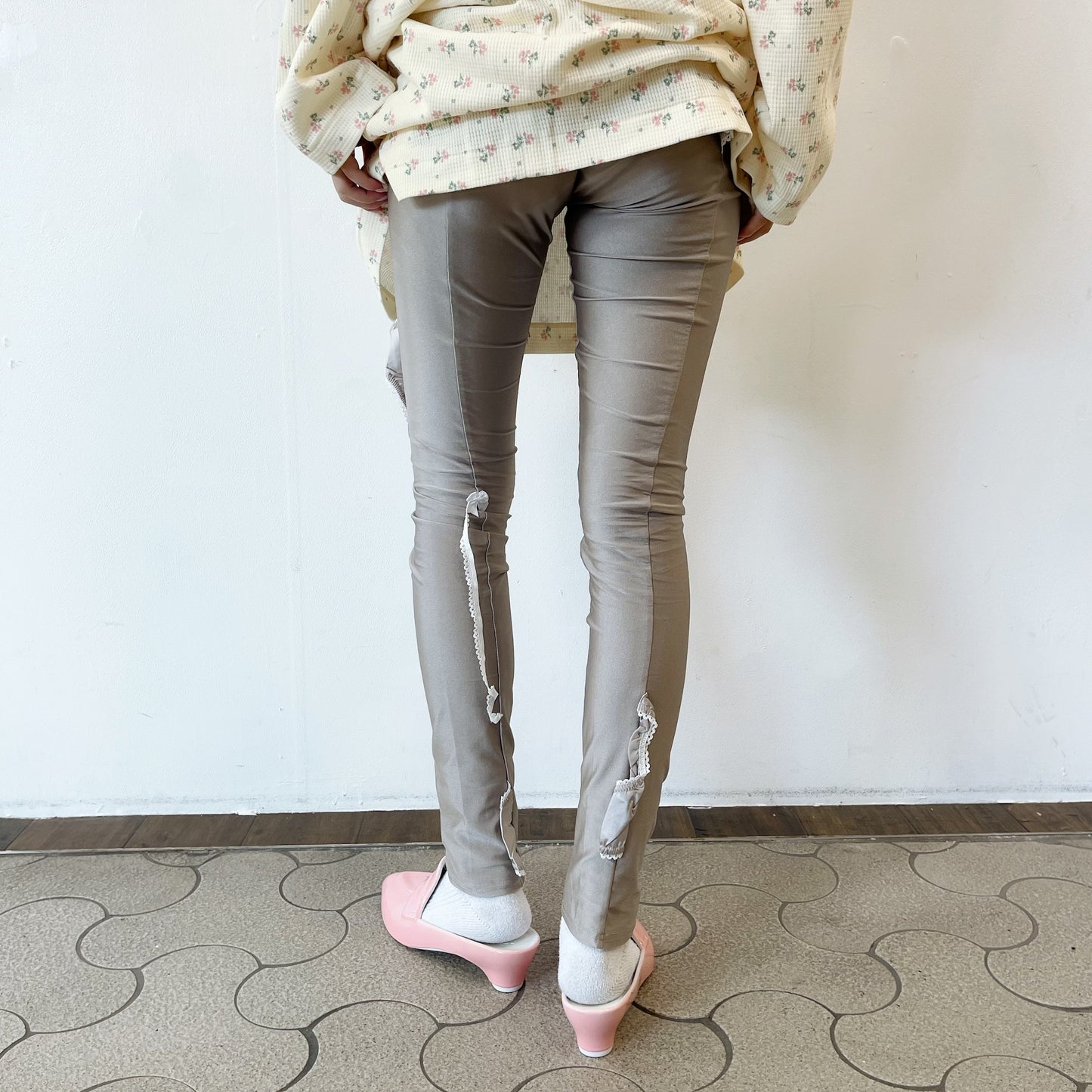 PANTY LEGGINGS / GRAY / ナイロンレギンス