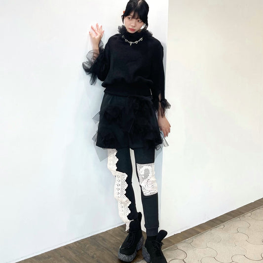 Wool top / Black / ウールトップ