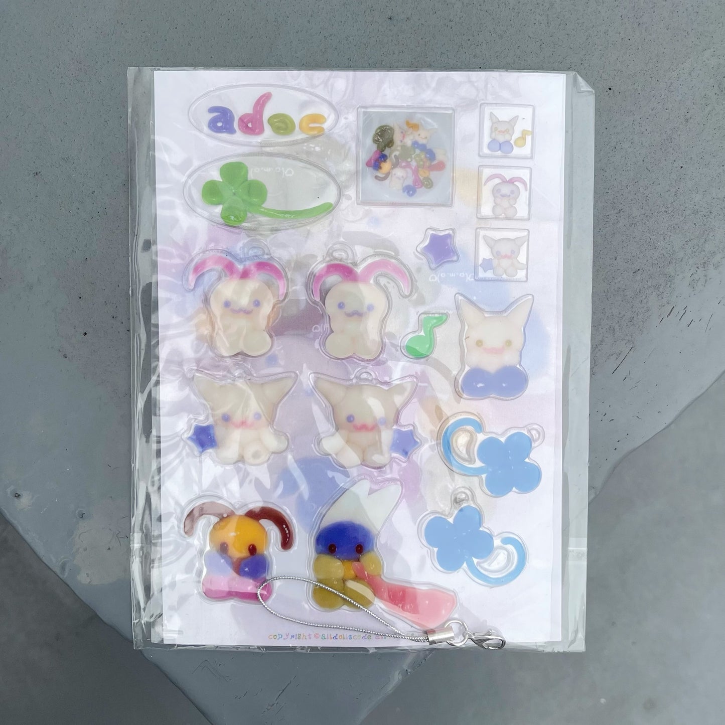 【alldollscode】sticker / ステッカー