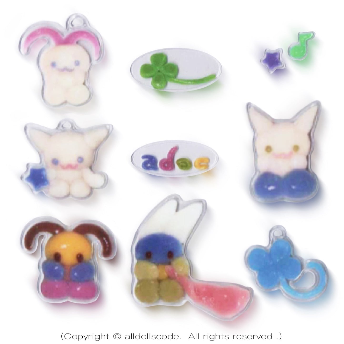 【alldollscode】sticker / ステッカー