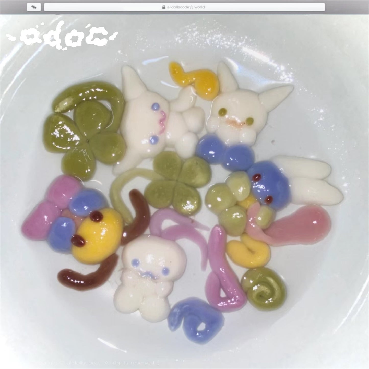 【alldollscode】sticker / ステッカー